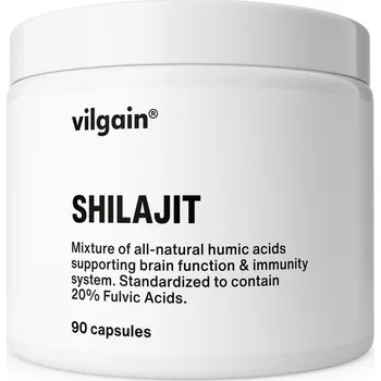 Vilgain Shilajit – 20% extrakt kyseliny fulvové 90 kapslí