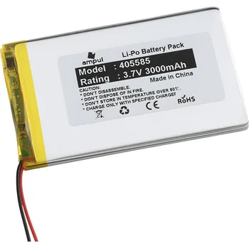 Li-Pol baterie 3000mAh, 3.7V, 405585