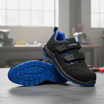 Pracovní obuv Procera Polobotky OLYMPUS ESD S1P, NON METALLIC Velikost 40 (UK-6 1/2) černá/modrá