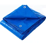 Plachta krycí s kovovými oky 70g/m2 - modrá - 5x8m MAGG PKM0700508