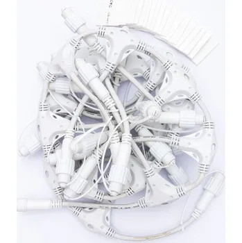 DECOLED Easy Fix T rozbočovač, 21 výstupů, bílý, IP67