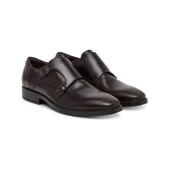 Pánské polobotky ECCO Polobotky Milan Double Monk-Strap 52333401072 Hnědá 46