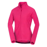 Northfinder Dámská outdoorová fleecová mikina RAYNA, cherry, XS