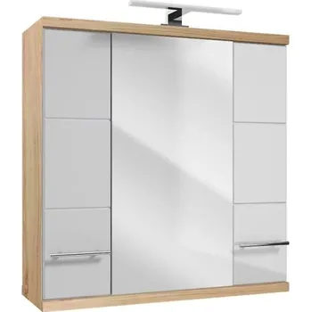 Koupelnový nábytek 31DF SKRINKA BARI E70 3D0S DUB SONOMA