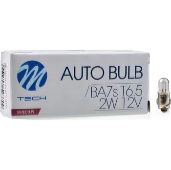 Autožárovka ZAROWKA 12V T2W 2W BA7S T6.5
