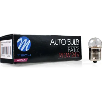 Autožárovka ZAROWKA 24V R10W 10W BA15S