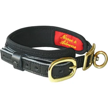 Obojek pro psa Obojek NIGGELOH - Collar DeLuxe, černý Velikost: M