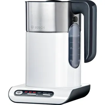 Rychlovarná konvice Bosch 1,5L Styline rychlovarná konvice, bílá, antracitová, TWK8611P