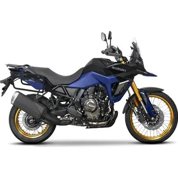 Zavazadlo na motocykl Shad sada bočních adventure brašen SHAD TERRA TR40, včetně montážní sady SHAD SUZUKI V-STROM 800 DE