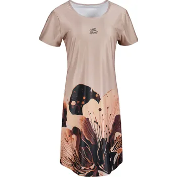 Dámské prodloužené triko premium ALTISPORT VOJ/ALW090SAT02 HNĚDÁ XXXL