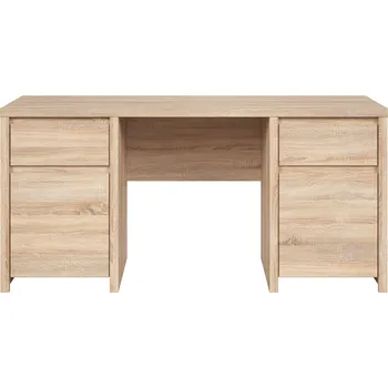 Psací stůl Black Red White Kaspian BIU2D2S/160 (dub sonoma)