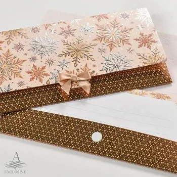 Obálka ARGUS Obálka na peníze vánoční luxusní 81-6055