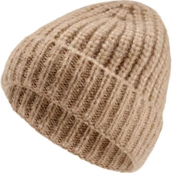 Čepice 687217 - Tchibo - Pletená čepice - barva: béžová