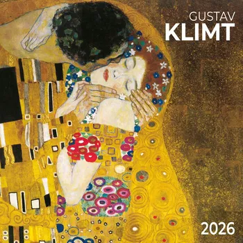 Kalendář Nakladatelství Tushita Verlag Nástěnný kalendář 30 x 30 cm Gustav Klimt 2026