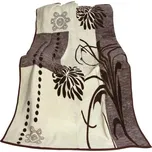 Přikrývka Karmela PLUS jednolůžko - 150x200 cm - Květ