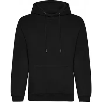 Pánská mikina Just Hoods Standardní pánská klokanka z organické bavlny Barva: Černá, Velikost: L JH201