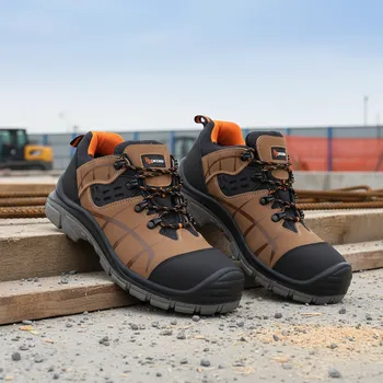 Pracovní obuv Procera Polobotky MARRONE S3 Velikost 39 (UK-6) hnědá/černá