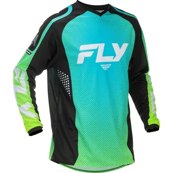 Moto dres Motokrosový dres FLY Racing F-16 modro-černo-bílý M