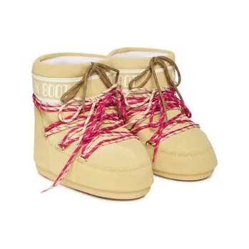 Dětská móda Sněhule Moon Boot Mb Icon Low Suede Laces 80D1409670 Žlutá 36_38