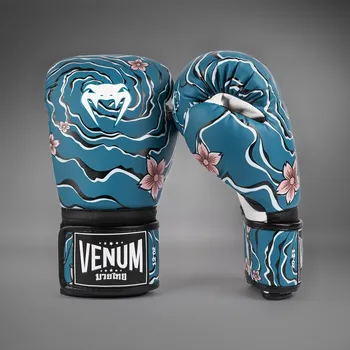 Boxerské rukavice Boxerské rukavice Venum X Tawanchay - Blue/White Velikost: 10oz