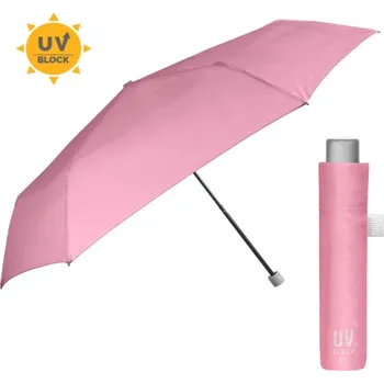 Skládací deštník s UV filtrem Perletti Time / Rosa Pastello, 26409