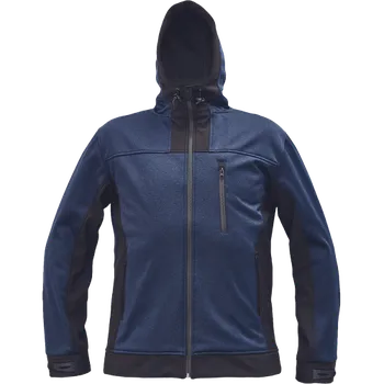 CERVA Pánská softshellová bunda HUYER Velikost: 3XL, Barvy: navy