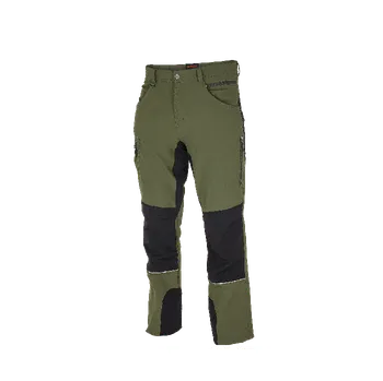 pracovní souprava BENNON Pracovní kalhoty FOBOS Velikost: 52, Barvy: černá/zelená