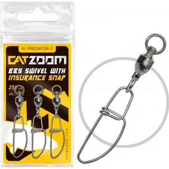 Carp Zoom Karabina CatZoom s obratlíkem BBS - 3 ks/250 lb/vel.8