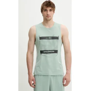 Pánské tričko Tričko MM6 Maison Margiela x Salomon SH0NL0005.M20101 zelená 97X, vel. M