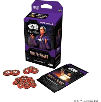 Sběratelská karetní hra Star Wars: Unlimited TCG - Secrets of Power - Spotlight Deck (Padmé Amidala)