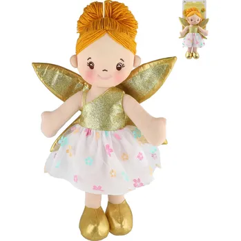 Panenka _Ostatní 1_ Panenka soft hadrová víla Pampeliška 40cm látková měkké tělo s křídly 00800295
