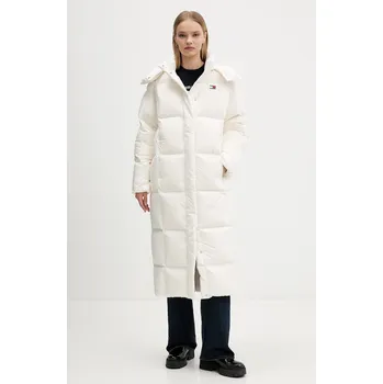 Péřová bunda Tommy Jeans DW0DW21977 béžová 01A, vel. M