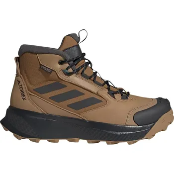 Pánská zimní obuv boty adidas Performance Terrex Winter Boot Mid Leather - Cardboard/Carbon/Bronze Strata 42 2/3