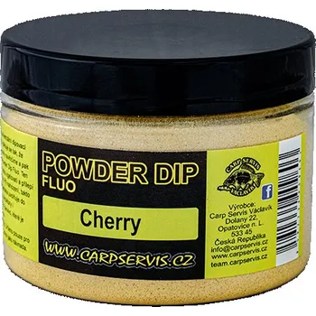 Návnadová pasta a těsto CSV Fluo Powder Dip - 70 g/Cherry