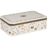 Ib Laursen Plechová dóza Christmas Spices Flat Square