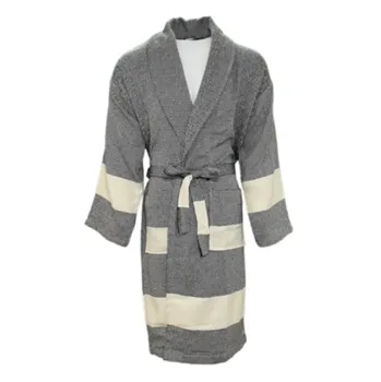 Dámský župan Bavlněný župan Hamam, černá S/M