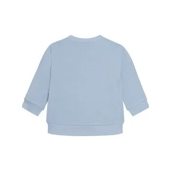 Pánská móda United Colors Of Benetton Mikina 3J70G10KF Světle modrá Regular Fit 98