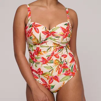 Dámské plavky PrimaDonna - Tanzania plavky jednodílné nevyztužené calm tropics 80E 4012730