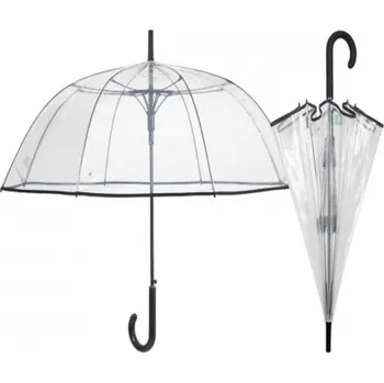 Deštník Automatický deštník Perletti Border Transparent, 26387