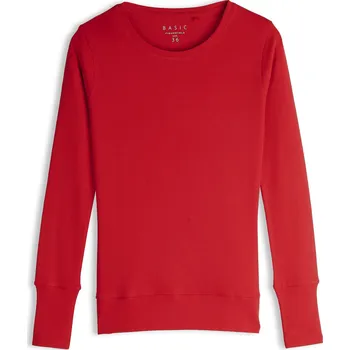 Dámské tričko GATE Základní bavlněné tričko s dlouhým rukávem 42 625-0361/555