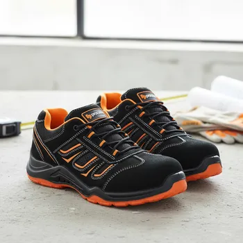 Pracovní obuv Procera Polobotky VENTI S1 Velikost 42 (UK-8) černá/oranžová