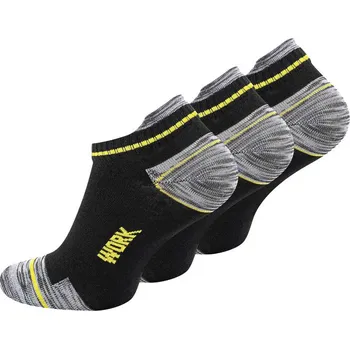 Dámské ponožky AYDEMIR 3 PACK pánské pracovní kotníkové ponožky - PON PRAKOT 3 BASS 39-42