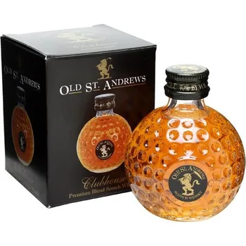 Dárkový potravinový koš OSA whisky Old St.Andrews Clubhouse Minis 0,05l