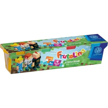 Modelovací hmota Modelovací hmota AstraFUN Frutolina Pixel, 4 x 100g, mix barev, 336124005