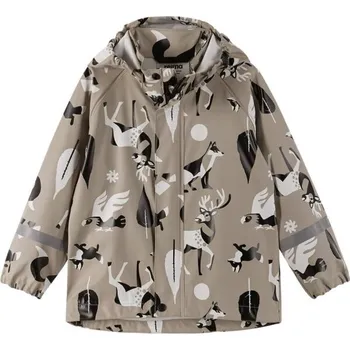 Chlapecká bunda Dětská bunda do deště REIMA VESI 134 Béžová, Bílá, Černá