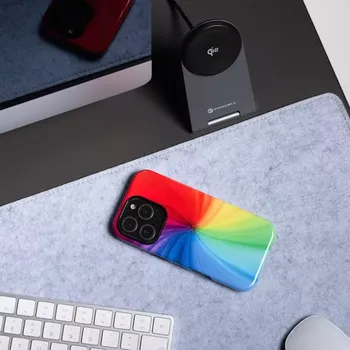 Pouzdro na mobilní telefon Dvouvrstvé pouzdro pro sublimaci kompatibilní s MagSafe pro IPHONE 17 Pro Max