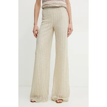 Dámské kalhoty Tepláky Missoni DS25SI0M.BR010R béžová 08X, vel. 40