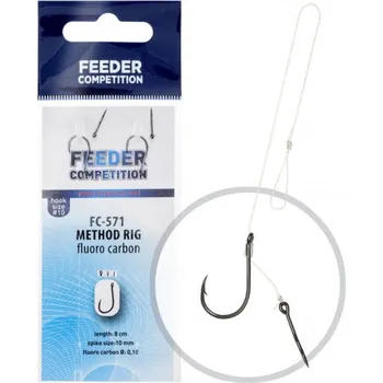 Carp Zoom Návazec FC-571 Method Rig - fluorocarbon/vel.10