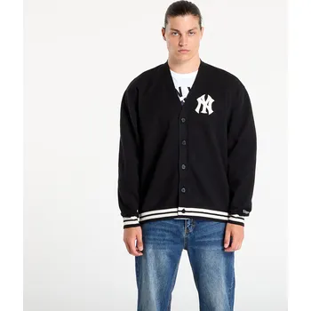 Pánský svetr Svetr New Era MLB Knit Cardigan New York Yankees UNISEX Black XL