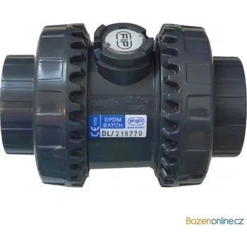 Zpětná klapka PVC 50 mm teflon lepení/lepení